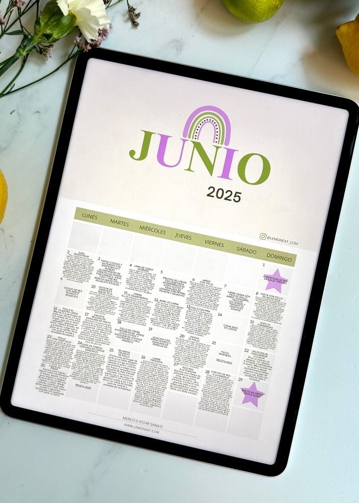 Calendario de Comidas